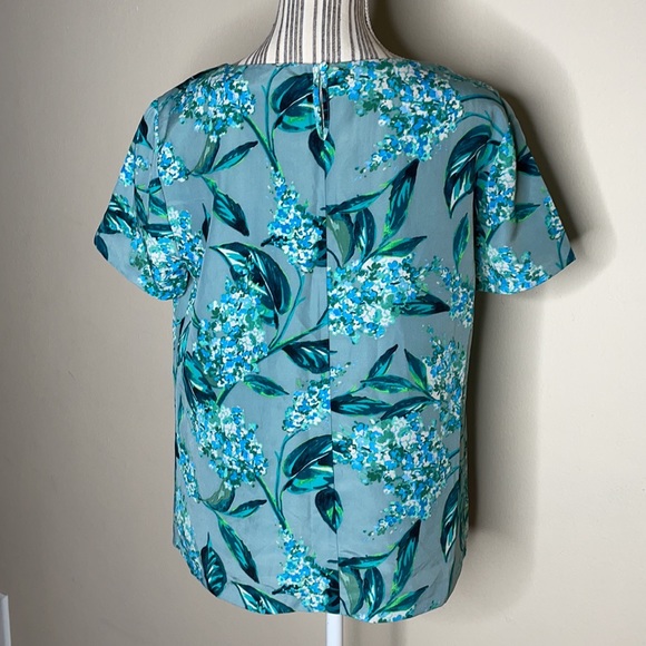 J. Crew blouse lightweight camp top blouse M - Picture 2 of 12